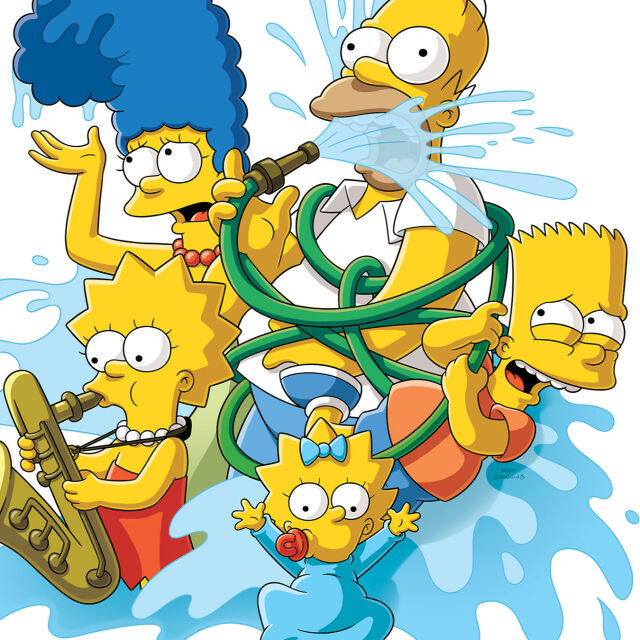 De Simpsons Gele Zaterdag
